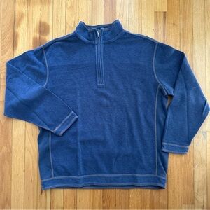 Men's Tommy Bahama Jeans Blue Quarter-Zip Sweater
